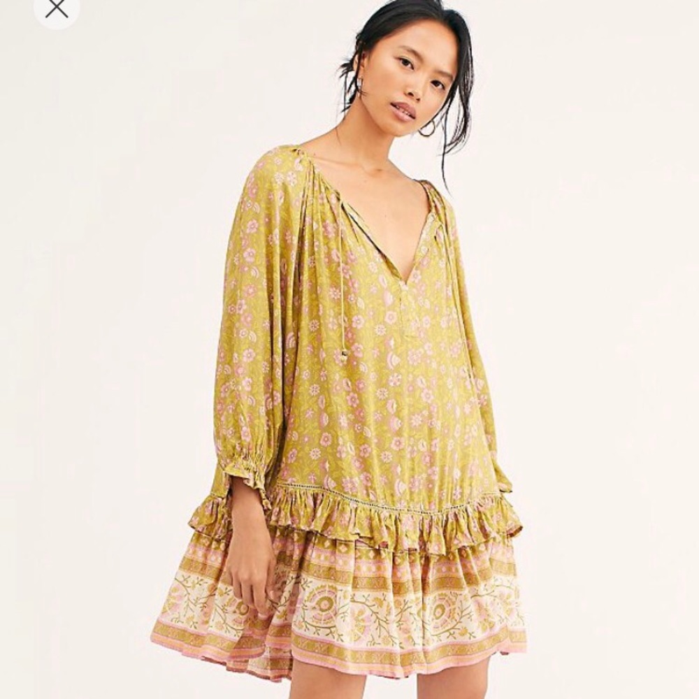 Spell & Gypsy dahlia tunic dress xxs